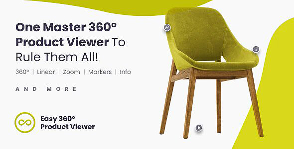 Easy 360° Product Viewer Wordpress & Woocommerce Plugin