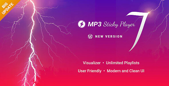 Mp3 Sticky Player Wordpress & Woocommerce Plugin