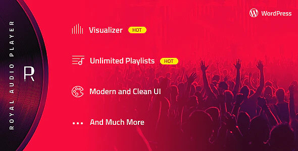 Royal Audio Player Wordpress & Woocommerce Plugin